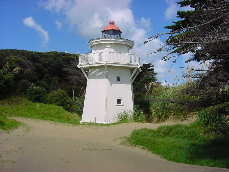 The lighthouse itself is in danger from erosion